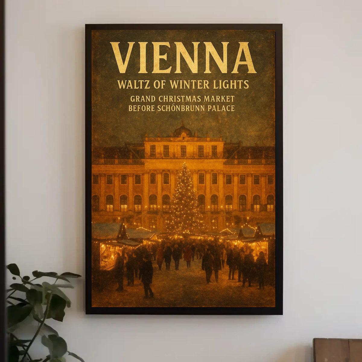 Vienna Waltz Of Winter Lights Poster
