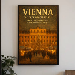 Vienna Waltz Of Winter Lights Poster