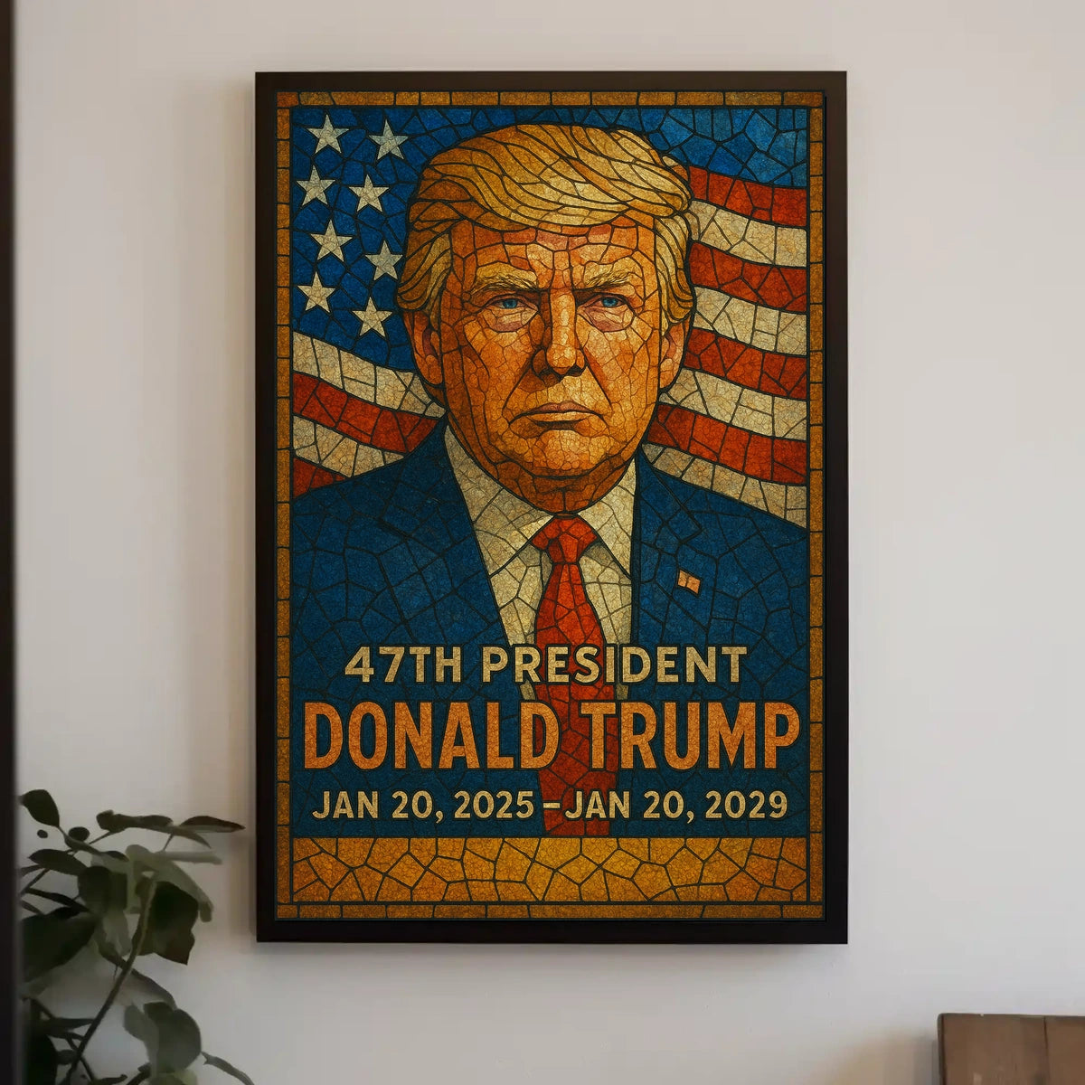 Donald Trump 47th President Poster