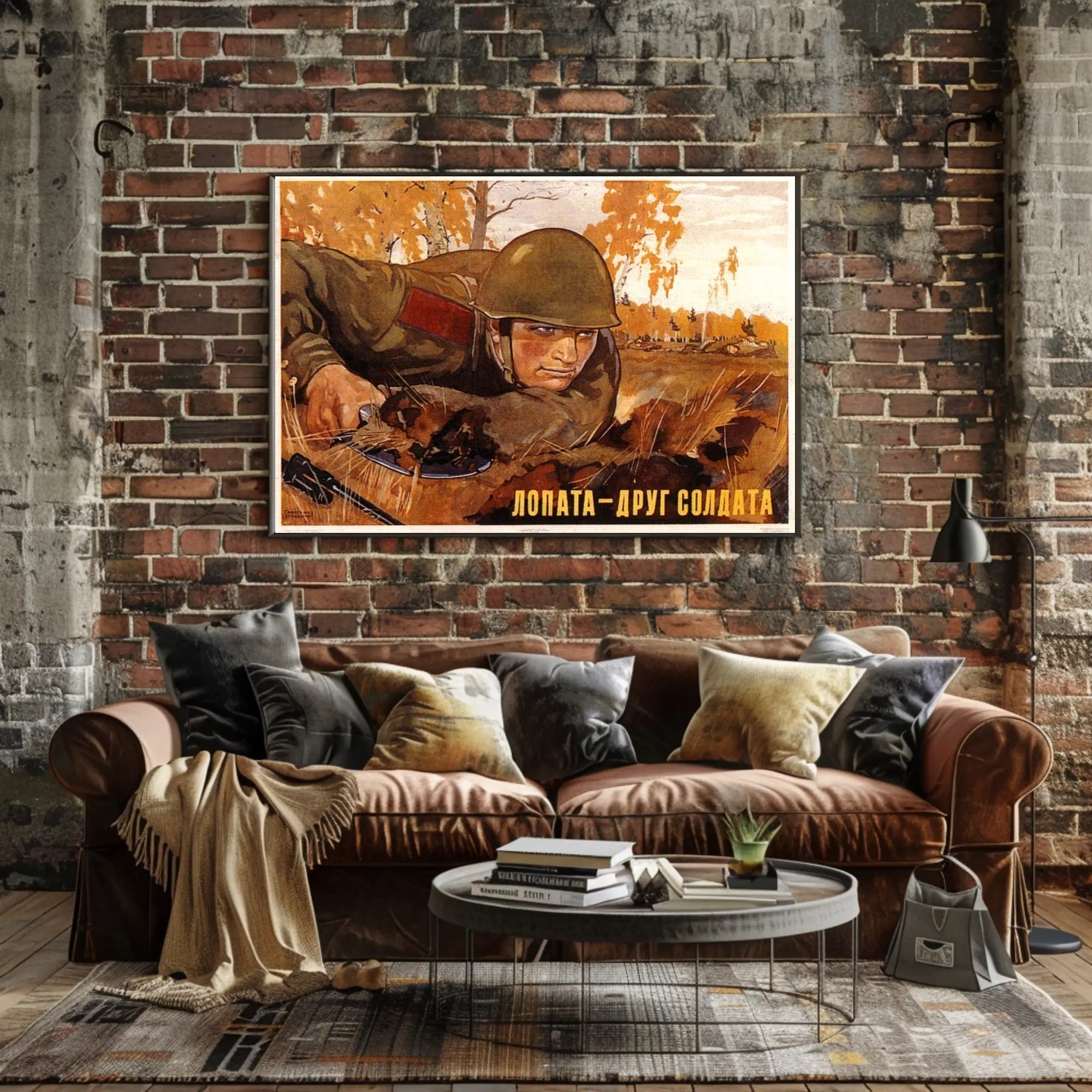 Shovel   A Soldier's Friend Poster
