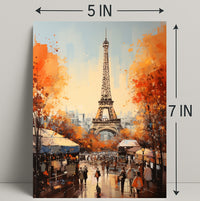 Autumn In Paris Poster