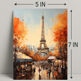 Autumn In Paris Poster