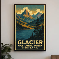 Glacier National Park Montana Poster