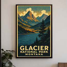Glacier National Park Montana Poster