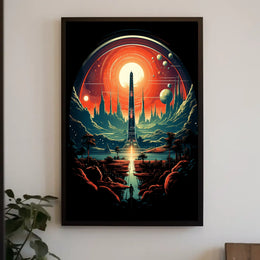 Cosmic Tower Poster