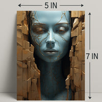 Fractured Beauty Poster