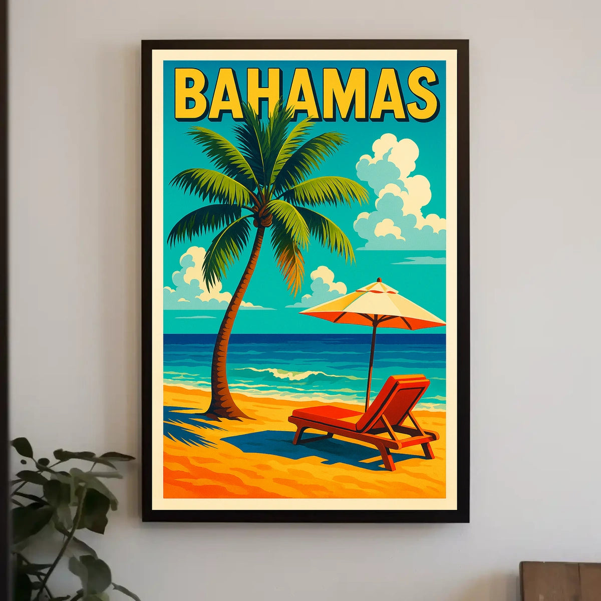 Bahamas Beach Paradise Poster
