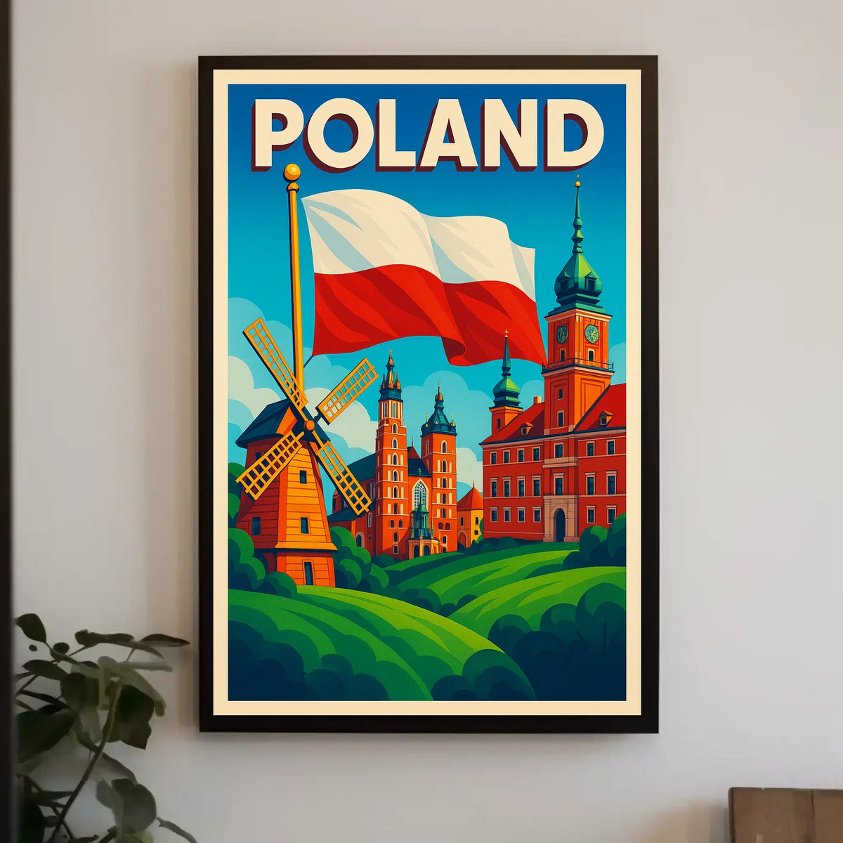 Discover Poland Poster