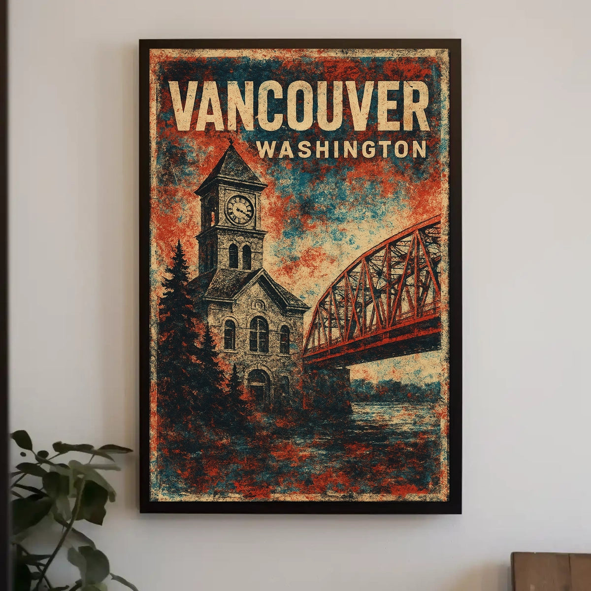 Vancouver Washington Pacific Northwest Poster