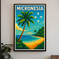 Micronesia Paradise Poster