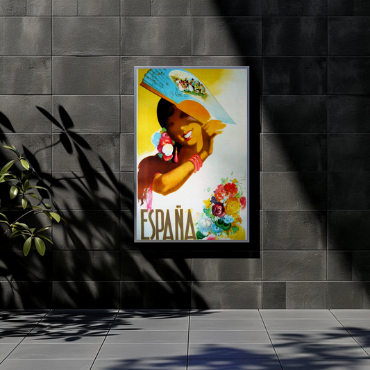España Spain Tourism Vintage Poster