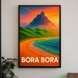 Bora Bora Paradise Poster