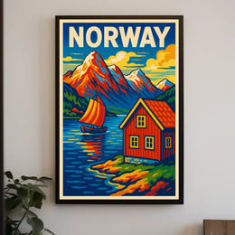 Norway Scenic Poster