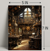 Steampunk Workshop Poster