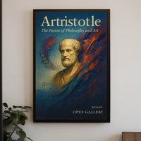 Aristotle The Fusion Of Philosophy And Poster