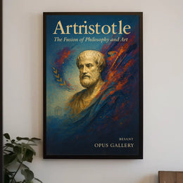 Aristotle The Fusion Of Philosophy And Poster