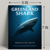 Greenland Shark Beneath the Arctic Poster PosterGoat