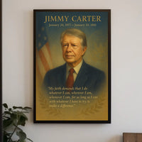 Jimmy Carter Presidential Tribute Poster