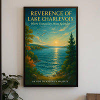 Reverence Of Lake Charlevoix Poster