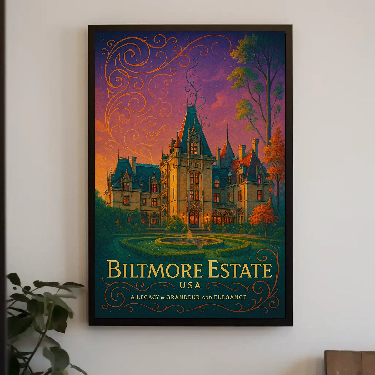 Biltmore Estate A Legacy of Grandeur Poster