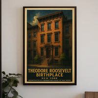 Theodore Roosevelt Birthplace Poster