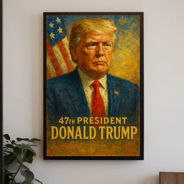 Donald Trump 47Th President Poster