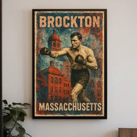 Brockton Boxing Heritage Poster
