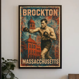 Brockton Boxing Heritage Poster
