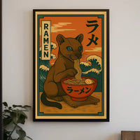Ramen Cat Adventure Poster
