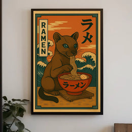 Ramen Cat Adventure Poster