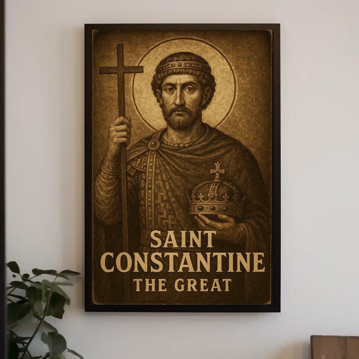 Saint Constantine The Great Poster