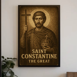 Saint Constantine The Great Poster