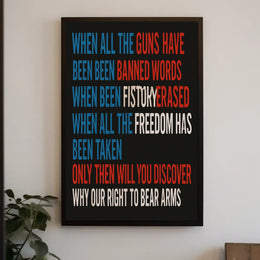 The Right to Bear Arms Poster