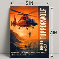Tupporwolf Guardian of the Coast Poster PosterGoat