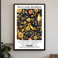Cotton Prints Exhibition William Morris Artistic Poster