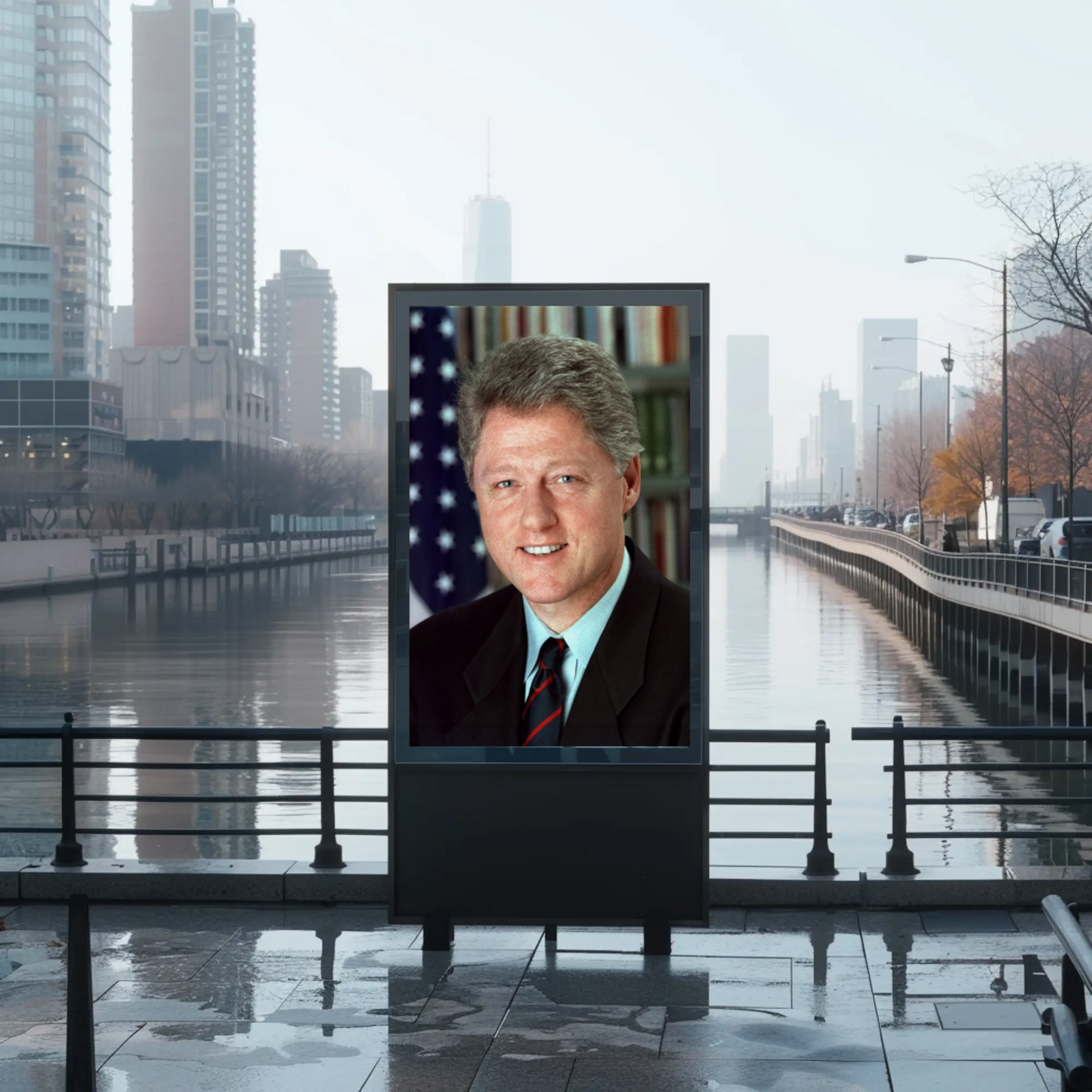 William Clinton 42nd President Of The United States Photo