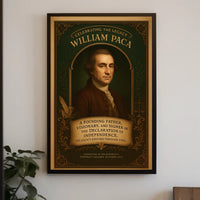 Celebrating the Legacy of William Paca Poster PosterGoat