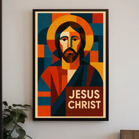 Jesus Christ Modern Icon Modern Poster