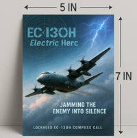 EC-130H Electric Herc Poster PosterGoat