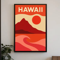 Hawaii Vibrant Landscapes Poster
