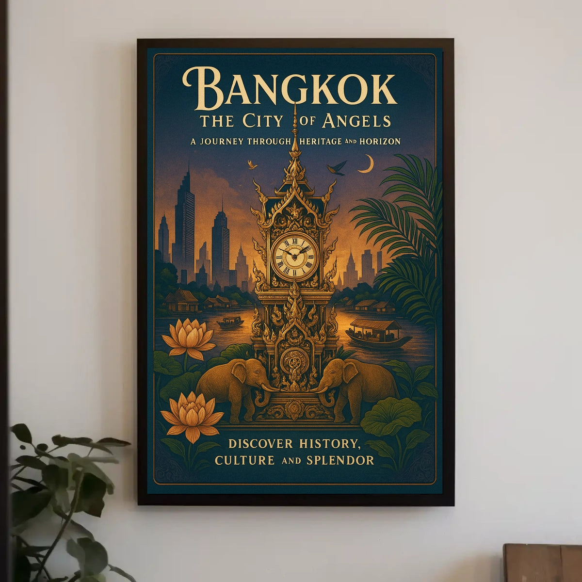 Bangkok The City of Angels Poster