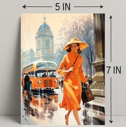 Autumn In The City Poster PosterGoat