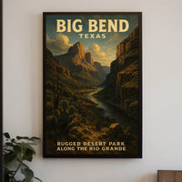 Big Bend National Park Poster