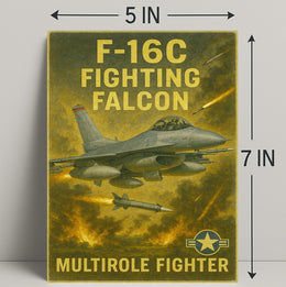 F-16C Fighting Falcon Poster PosterGoat