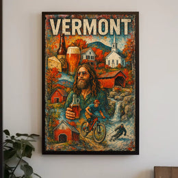 Vermont Adventure Poster