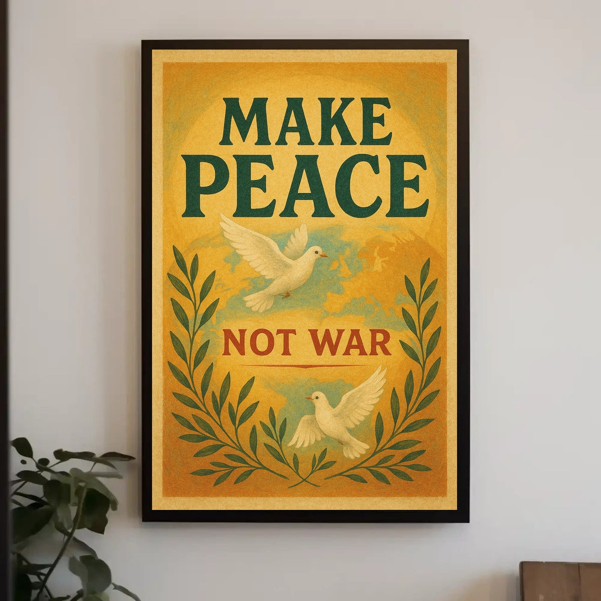 Make Peace, Not War Poster