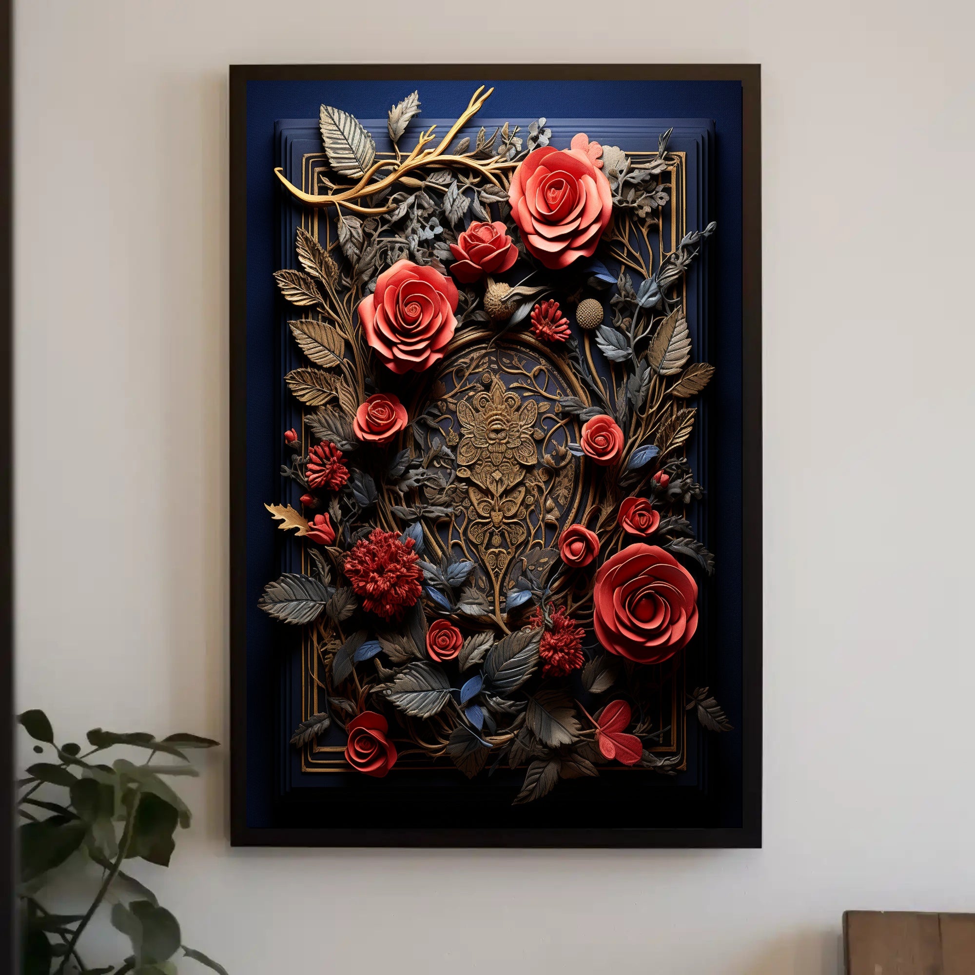 Floral Elegance Poster