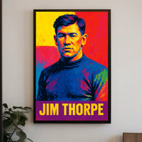 Jim Thorpe Tribute Poster