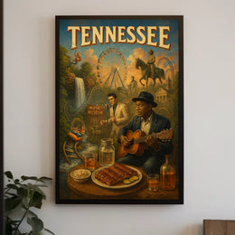 Tennessee A Cultural Journey Poster