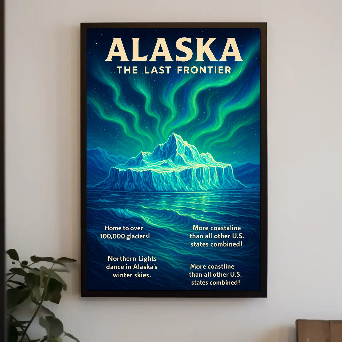 Alaska The Last Frontier Poster